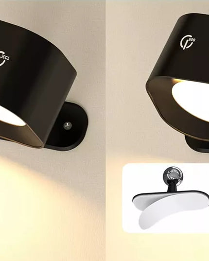 Išmanusis belaidis sieninis LED šviestuvas RGB CCT su magnetiniu laikikliu