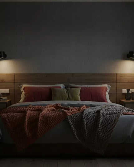 Išmanusis belaidis sieninis LED šviestuvas RGB CCT su magnetiniu laikikliu