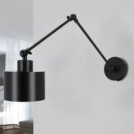 Sieninis šviestuvas LED Smartled Edison Loft E27 juodas