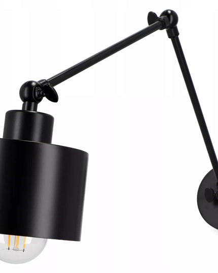 Sieninis šviestuvas LED Smartled Edison Loft E27 juodas
