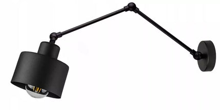 Sieninis šviestuvas LED Smartled Edison Loft E27 juodas