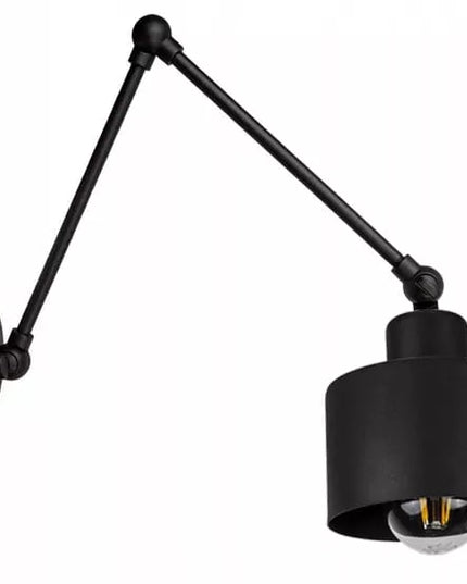 Sieninis šviestuvas LED Smartled Edison Loft E27 juodas
