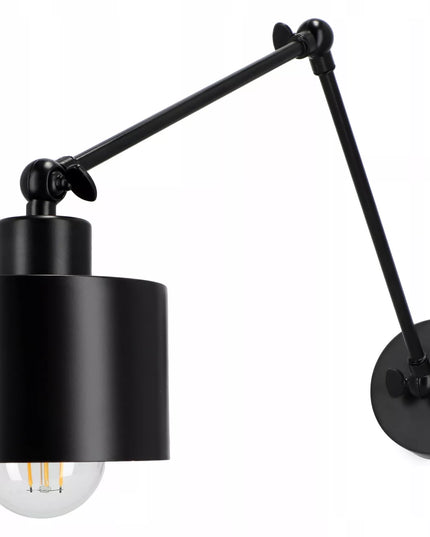 Sieninis šviestuvas LED Smartled Edison Loft E27 juodas