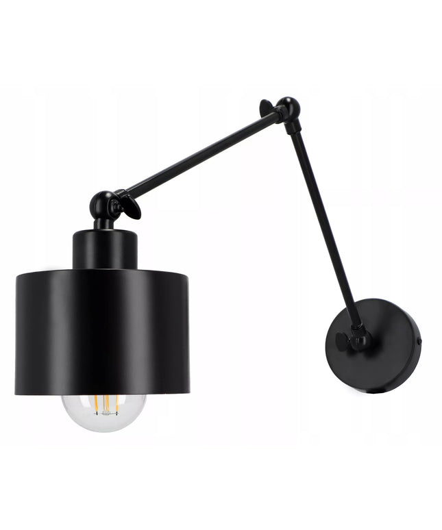 Sieninis šviestuvas LED Smartled Edison Loft E27 juodas