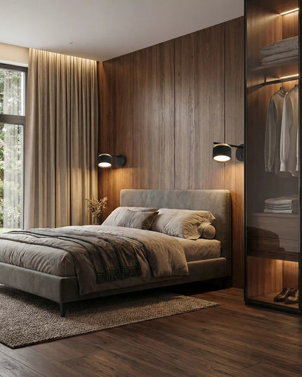 Sieninis LED šviestuvas Smartled GX53 su jungikliu, briaunotas SPOT