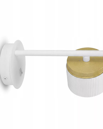 Sieninis LED šviestuvas Smartled GX53 su jungikliu, rifliuotas