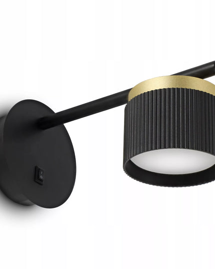 Sieninis LED šviestuvas Smartled GX53 su jungikliu, briaunotas SPOT