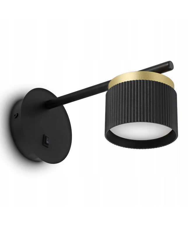 Sieninis LED šviestuvas Smartled GX53 su jungikliu, briaunotas SPOT