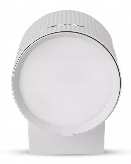 Sieninis LED šviestuvas rifliuotas GX53 korpusas baltas virštinkinis lempa TUBA