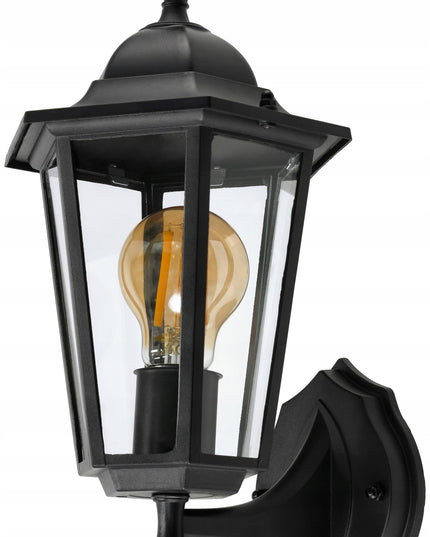 Lauko sieninis šviestuvas E27 LED fasado apšvietimui