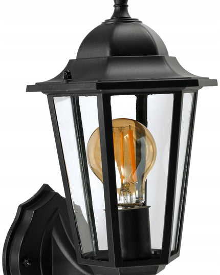 Lauko sieninis šviestuvas E27 LED fasado apšvietimui