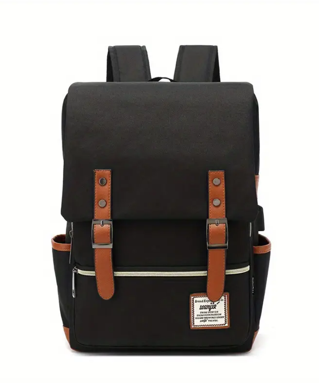 Aukštos kokybės kuprinė moksleiviui, studentui: Klasikinio stiliaus, universali