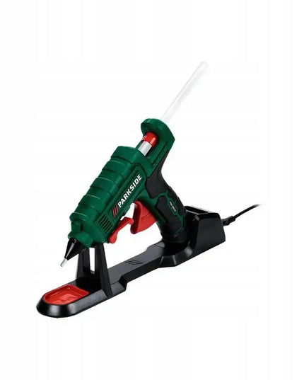 Parkside klijų pistoletas PHP 500 E3, 25W, 11mm, su įkrovimo stotele