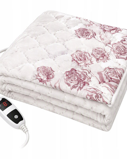BEURER elektrinė šildomoji paklodė, balta, 150 × 80 cm, su laikmačiu ir nuotolinio valdymo pultu, 60 W