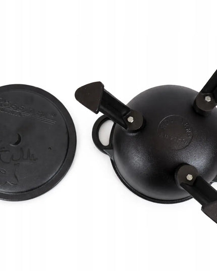 Ketaus kociołek puodas laužui 8L ROSSNER MK403