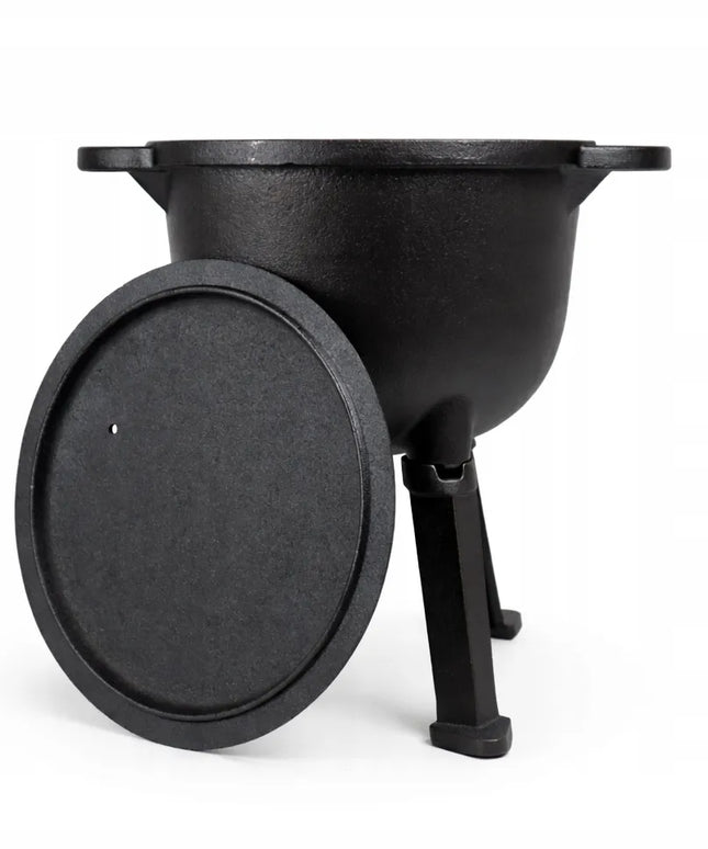 Ketaus kociołek puodas laužui 8L ROSSNER MK403