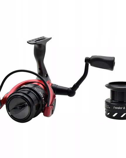 Ritės FL-CT-30F Feeder & Spin 11BB+1|5.1:1| 2 x aliumininės špūlės, L/P rankenėlė