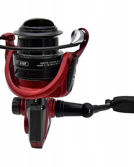 Ritės FL-CT-30F Feeder & Spin 11BB+1|5.1:1| 2 x aliumininės špūlės, L/P rankenėlė