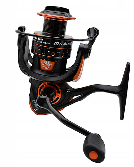 Ritės FL Magic Spin MA4000 8BB+1 Priekinis stabdys 4.7:1 + papildoma špulė