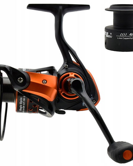 Ritės FL Magic Spin MA4000 8BB+1 Priekinis stabdys 4.7:1 + papildoma špulė