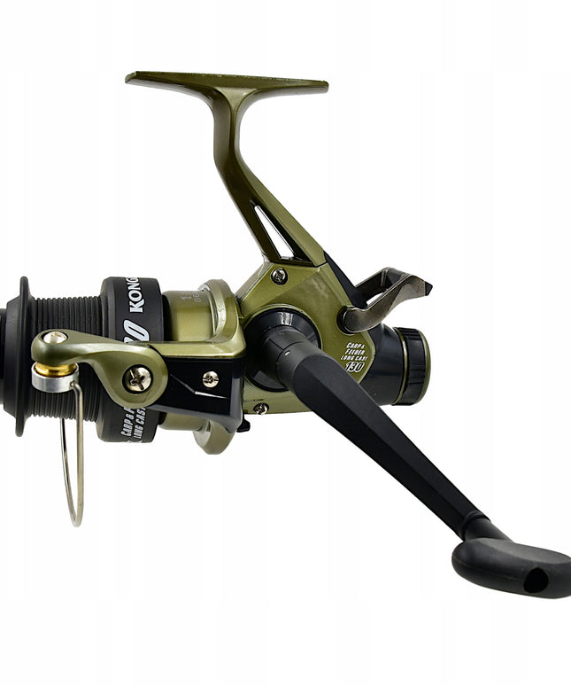 Ritė KONGER Carbomaxx Carp & Feeder Long Coast 130 FD/FSS laisvos eigos