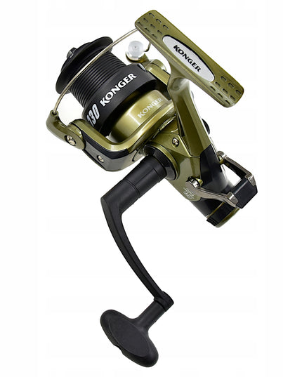 Ritė KONGER Carbomaxx Carp & Feeder Long Coast 130 FD/FSS laisvos eigos