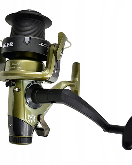 Ritė KONGER Carbomaxx Carp & Feeder Long Coast 160 FD/FSS su laisva eiga