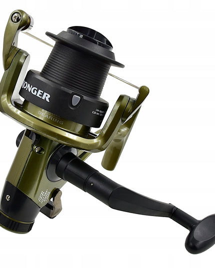Ritė KONGER Carbomaxx Carp & Feeder Long Coast 160 FD/FSS su laisva eiga