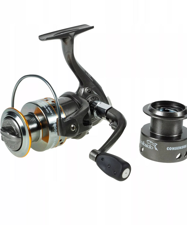 Žvejybinis ritės Hokkaido Consensus FD2000 9+1 ALU ritė PLIUS PAPILDOMA