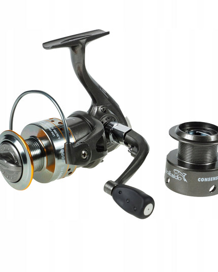 Žvejybinis ritės Hokkaido Consensus FD2000 9+1 ALU ritė PLIUS PAPILDOMA