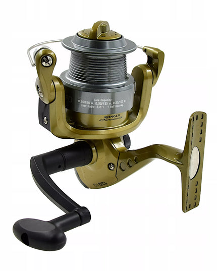 Žvejybinė ritė KONGER Carbomaxx Method Feeder Long Cast 130 FD 5.2:1