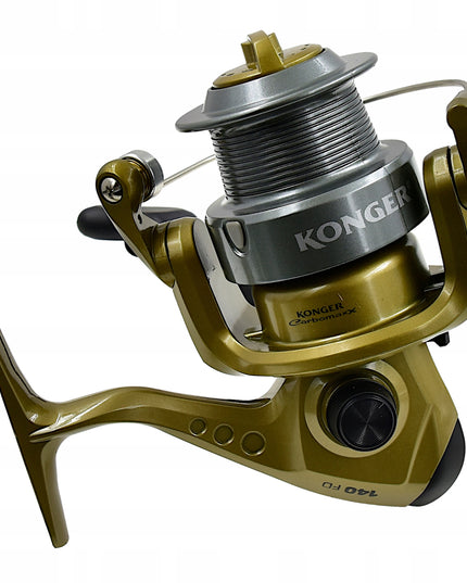 Žvejojimo ritė KONGER Carbomaxx Method Feeder Long Cast 140 FD 5.2:1