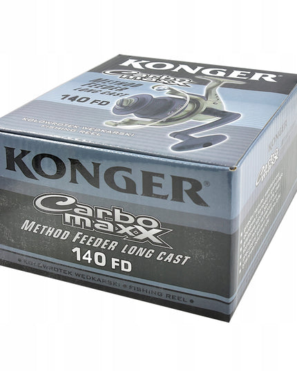 Žvejojimo ritė KONGER Carbomaxx Method Feeder Long Cast 140 FD 5.2:1