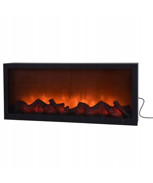 Elektrinis židinys su judančia liepsna, LED ugnies imitacija, laisvai pastatomas