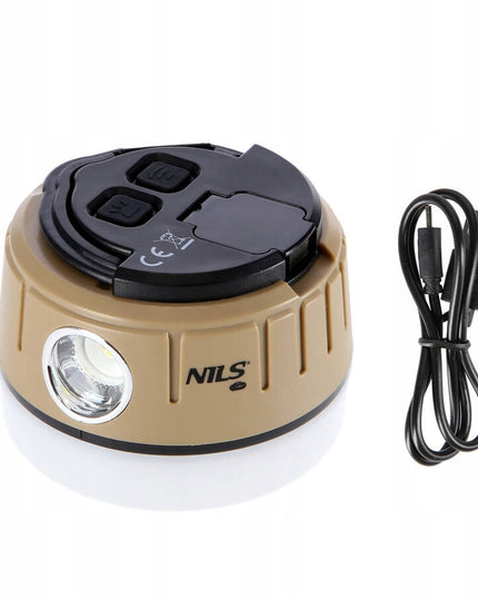 NILS CAMP Hiker 2-Žmonių Palapinė ir  Kempingo Lempa