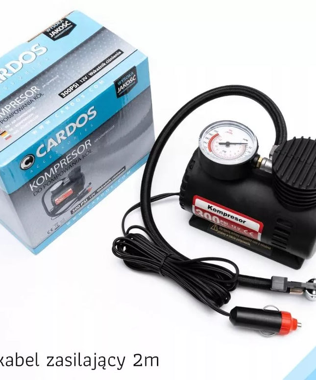 Automobilinis 12V kompresorius Cardos kompaktinis ratų siurblys AA406