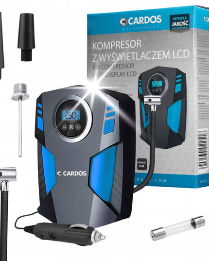 Automobilinis 12V kompresorius Cardos kompaktinis ratų siurblys AA406