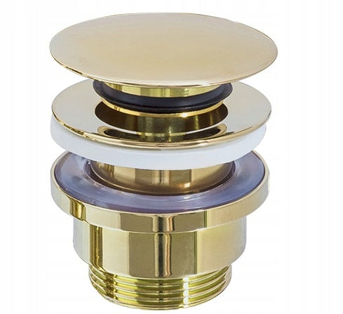 Kriauklės kamštis KLIK-KLAK Auksinis Universalus Automatinis REA