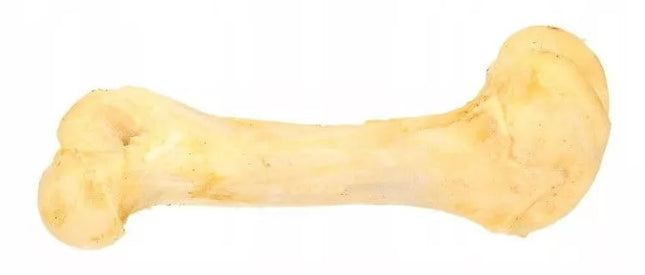 Balta natūrali kaulinė skanėstas-graužalas šunims ir katėms, apie 20 cm, 5 vnt.