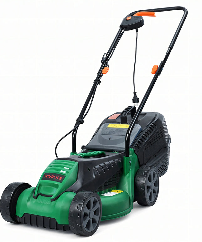 Elektrinė vejapjovė Real Garden 1600W, 32 cm, 30L krepšys