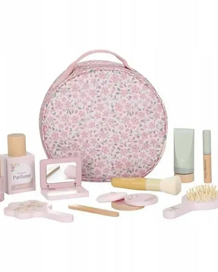 „Little Dutch“ medinė kosmetinė su aksesuarais „Beauty Case FSC“