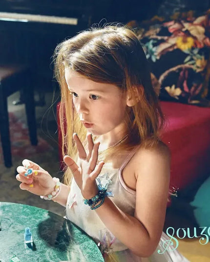 „Souza! Luxe“ didelis 21 dalių vaikiškos makiažo kosmetikos rinkinys