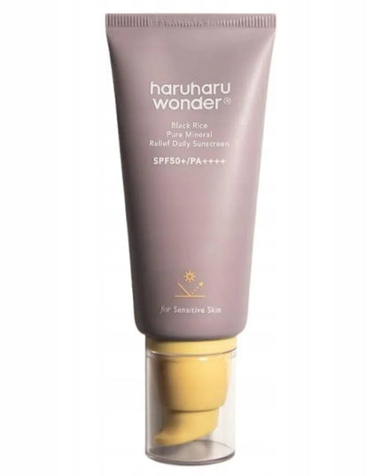 Haruharu Wonder veganiškas mineralinis veido kremas su SPF50+ UVA/UVB filtru, 50 ml