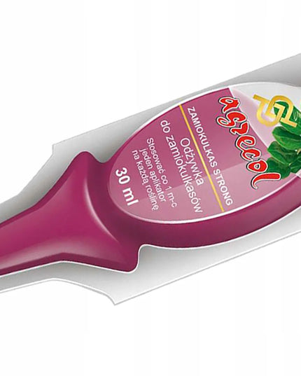 Lašelinių tipo trąšos ir kondicionierius Zamiokulkas Strong Agrecol, skystas eliksyras 30 ml