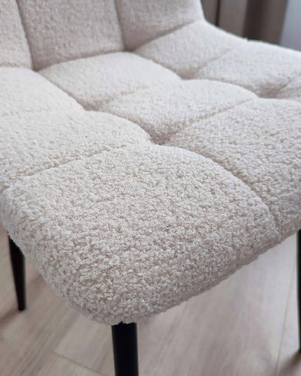 Kėdė Boucle Denver Teddy smėlio spalvos F001