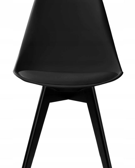Moderni kėdė Nantes Black Dsw juoda