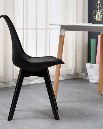 Moderni kėdė Nantes Black Dsw juoda