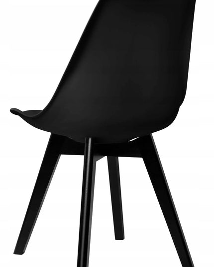 Moderni kėdė Nantes Black Dsw juoda