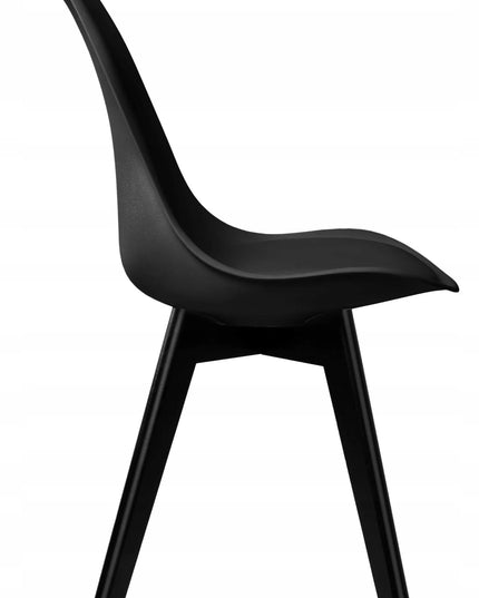 Moderni kėdė Nantes Black Dsw juoda