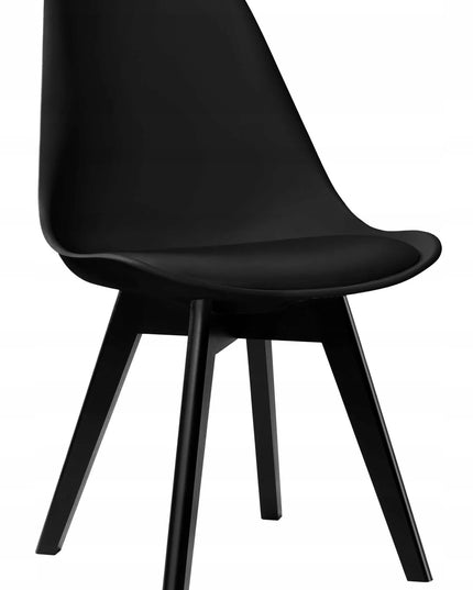 Moderni kėdė Nantes Black Dsw juoda